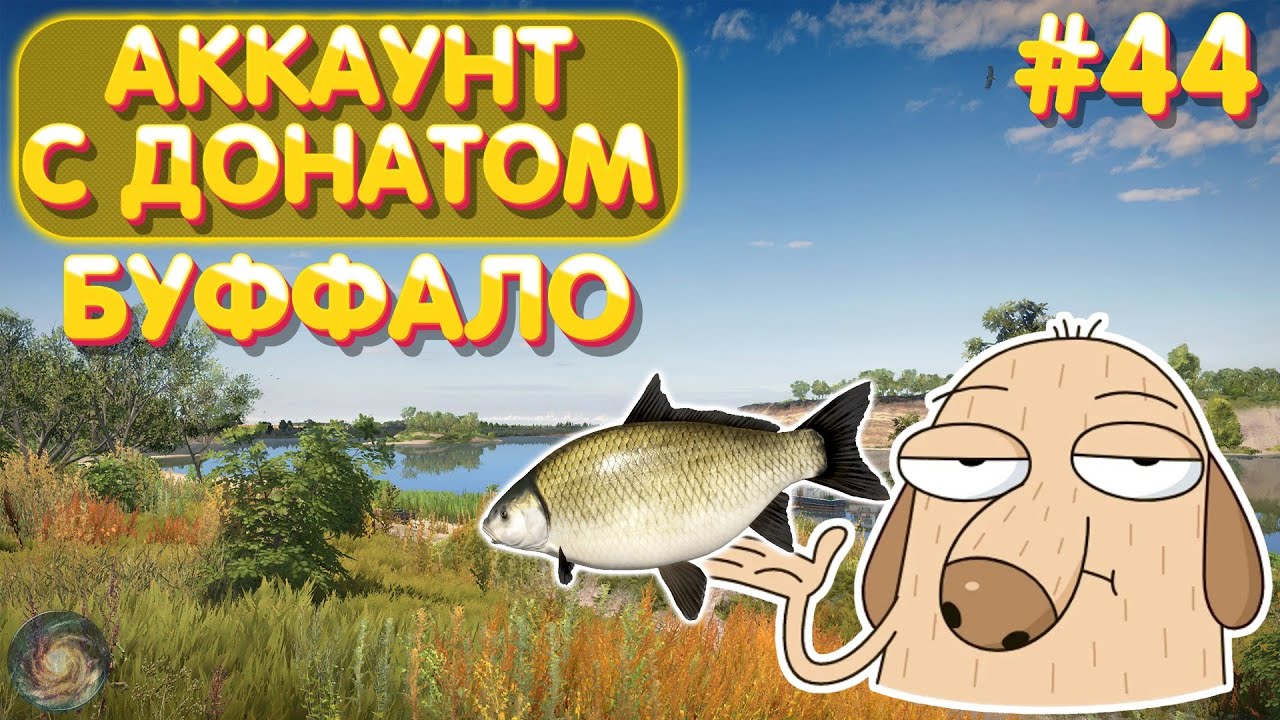 Аккаунт с донатом #44 | Буффало - Ахтуба | Русская Рыбалка 4