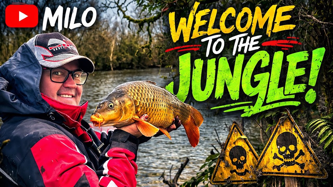 Battling carp in a jungle swim!! 