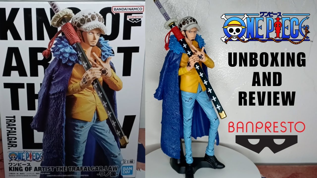 King of Artist Trafalgar Law - One Piece - Banpresto - Unboxing and Review