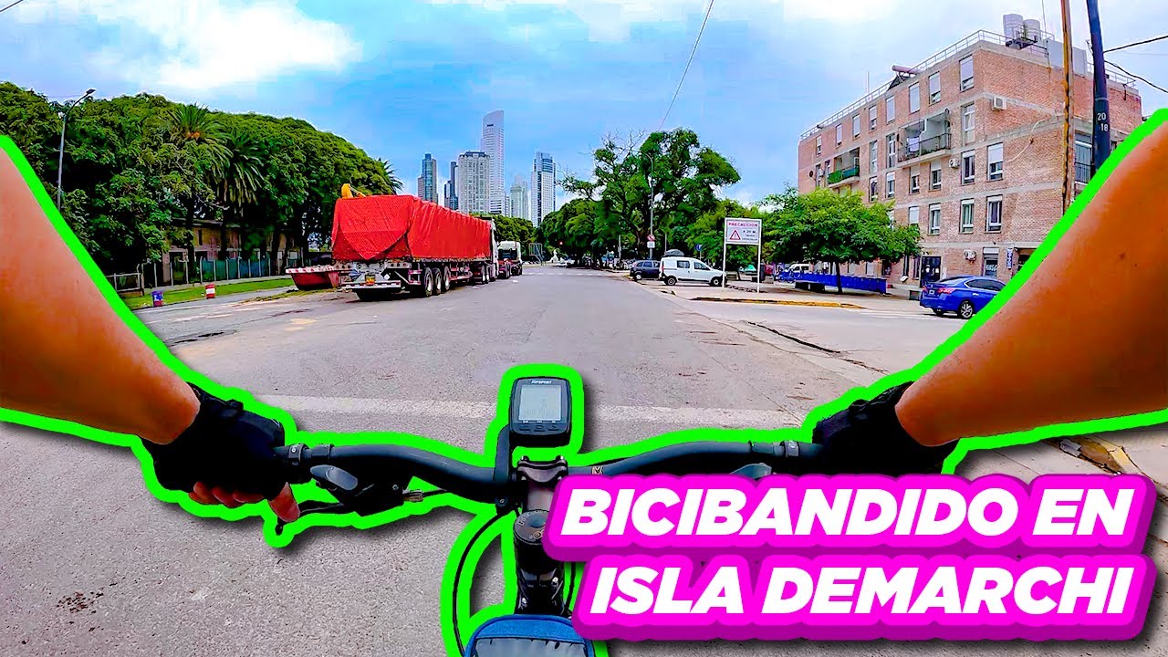 BICIBANDIDO EXPLORA LA ISLA DEMARCHI: Ministerio, Astillero, central eléctrica y un barrio