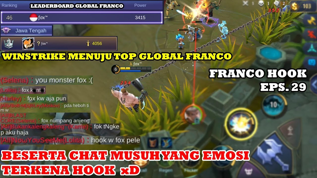 FRANCO HOOK MONTAGE EPS. 29 | ROAD TO TOP 46 GLOBAL FRANCO S13