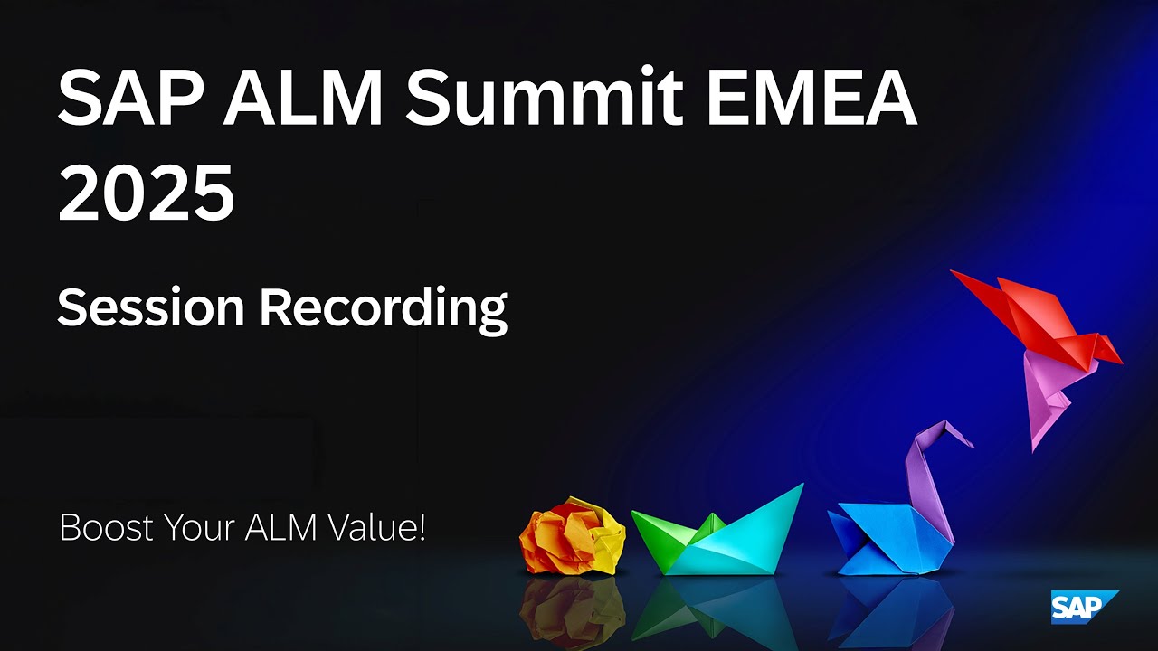 Открывая новую главу SAP Cloud ALM (SAP-Keynote Day 3)