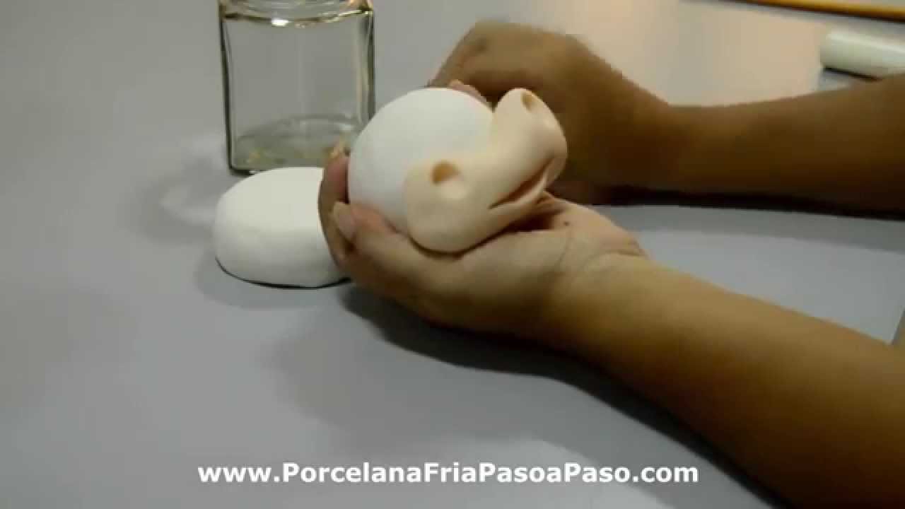 Frasco Vaca en Porcelana Fria Primera Parte