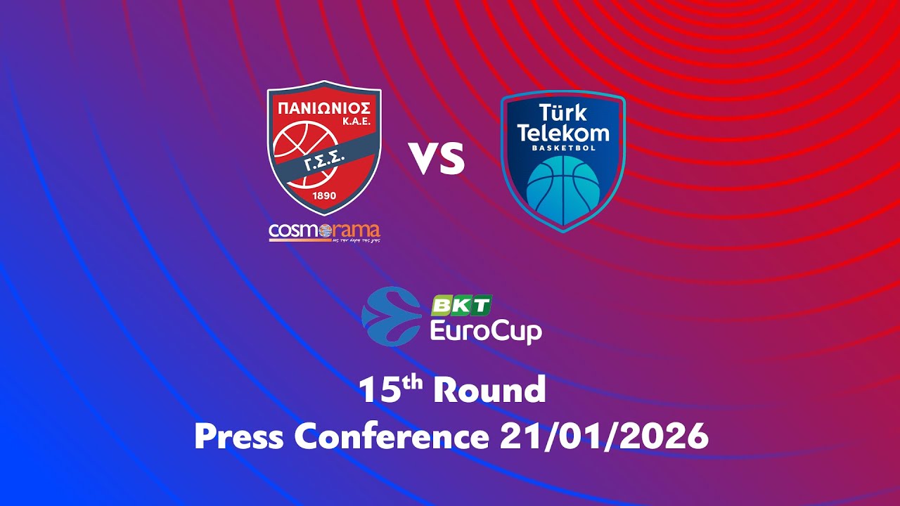15th Round | BTK Eurocup | Press Conference 21/01/2026