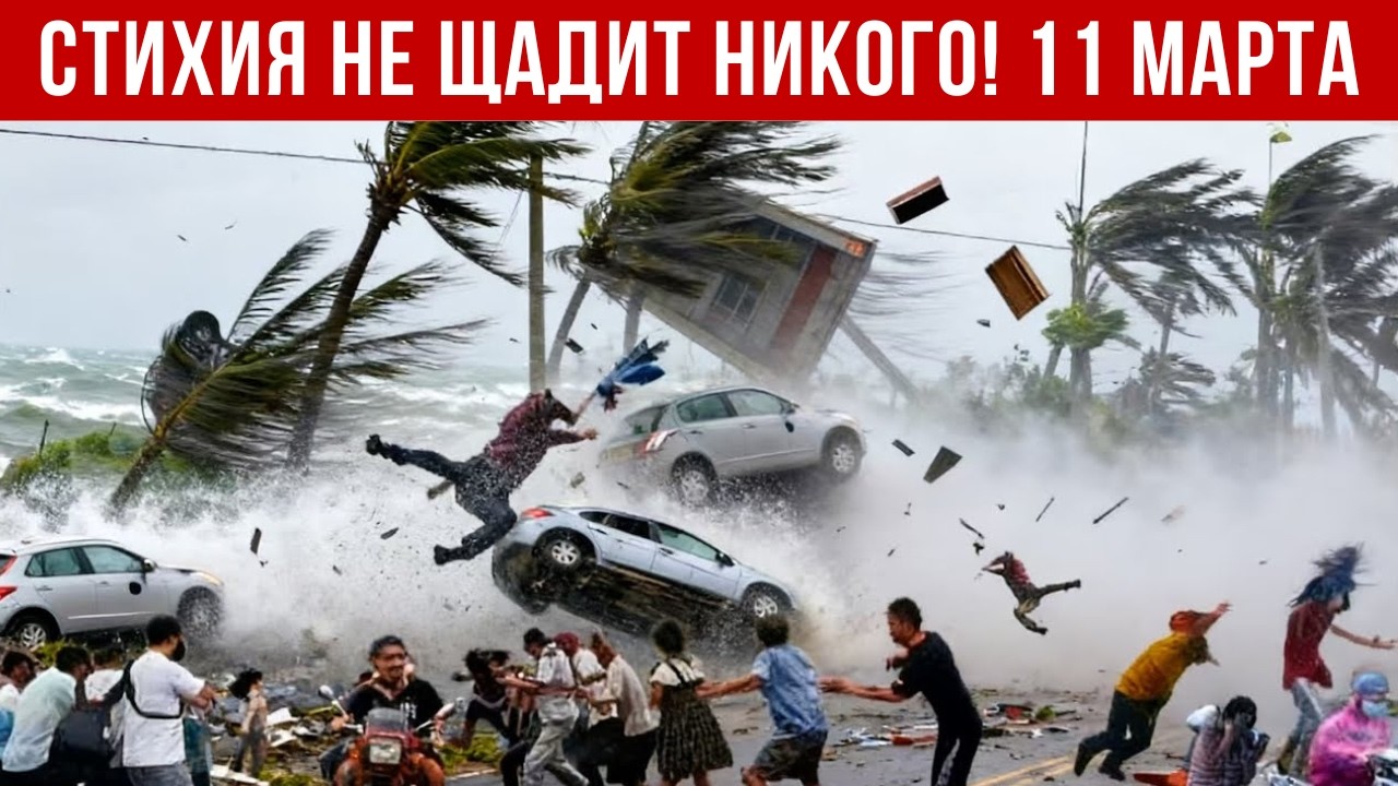 Новости Сегодня 11.03.2026 - Катаклизмы, ЧП, События дня |  США Россия Китай Европа Индия