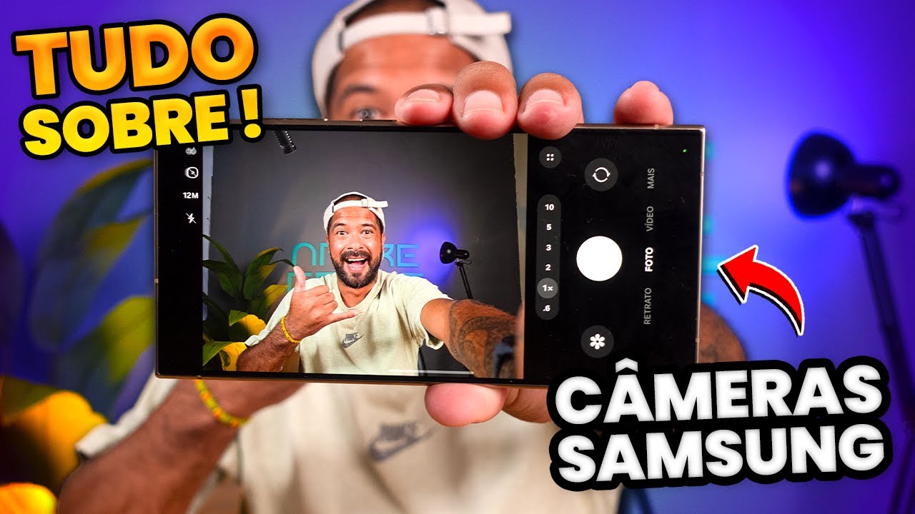 COMO USAR as CÂMERAS do seu CELULAR SAMSUNG?