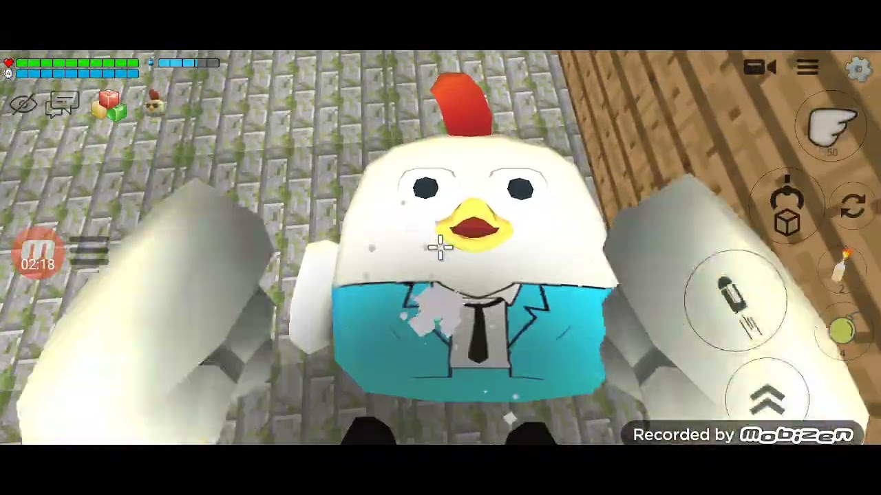 You vs homer en chicken gun