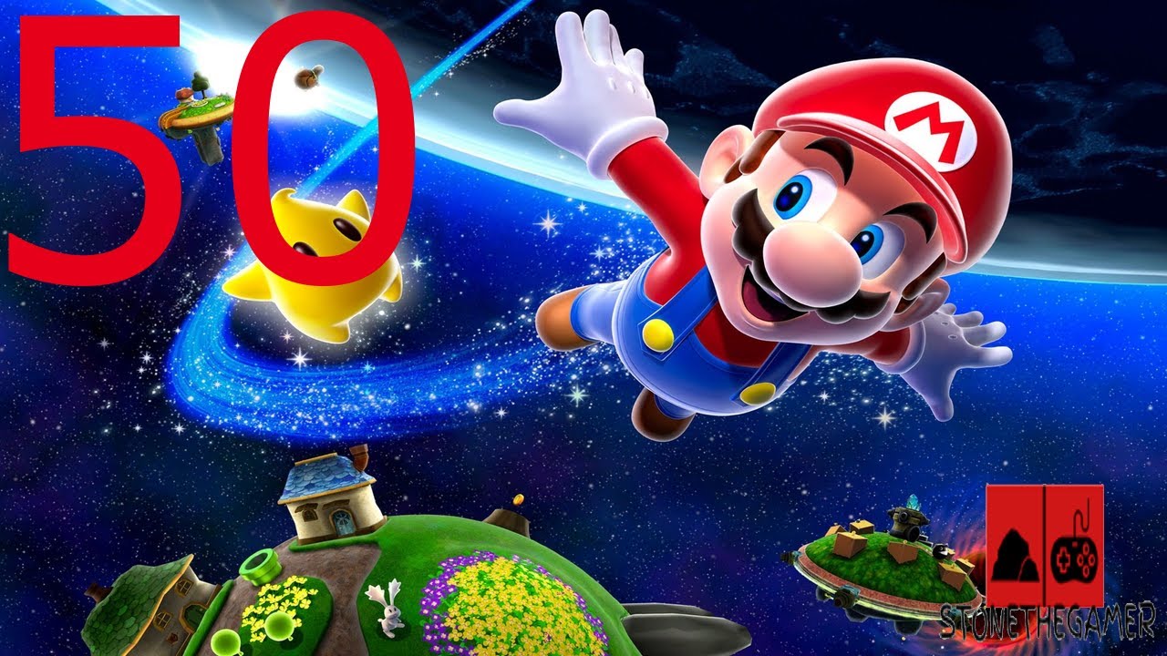 Let's Play Super Mario Galaxy #50 - Gold Leaf Galaxy - Cataquack to the Skies