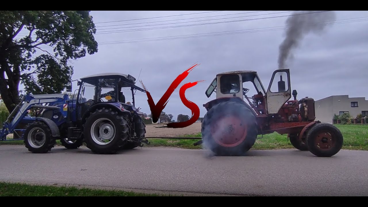 JUMZ pali gumę po wymianie sprzęgła. Czy pokona FARMTRACA?  #jumz #farmtrac  #tractorpulling  #mtz