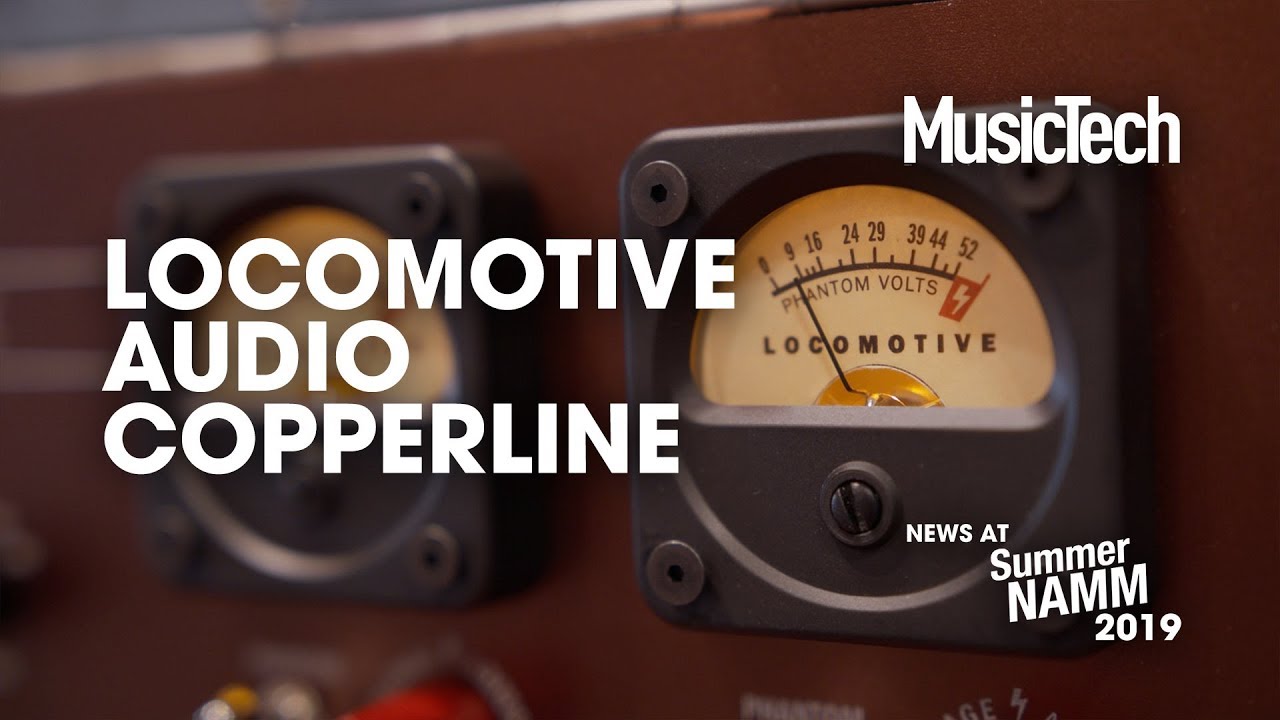 Give your mics a new sound with Locomotive Audio's Copperline #SummerNAMM2019