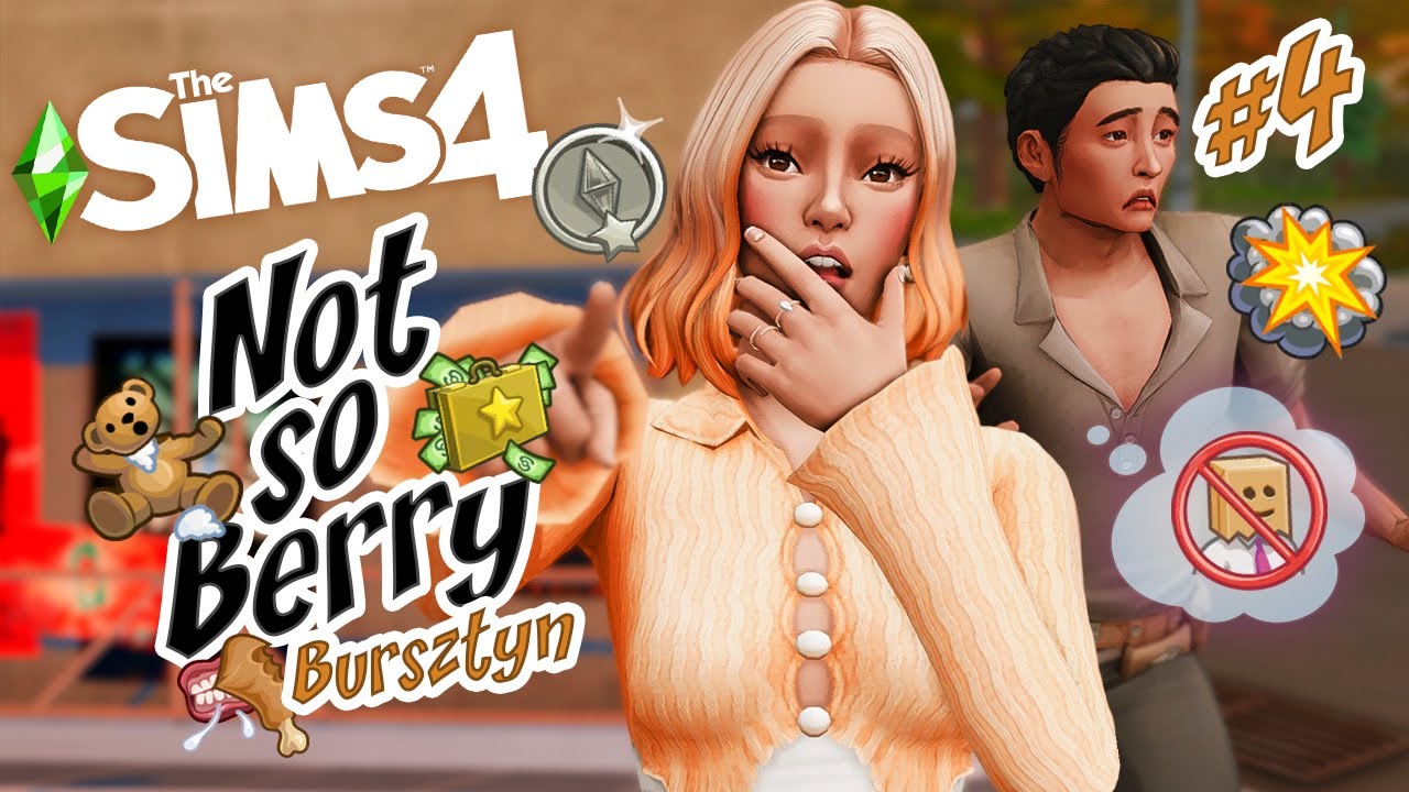 Nawet nie wiem jak to skomentować xDD 🔥🤑BURSZTYN🧡#4 |NOT SO BERRY 2| The Sims 4