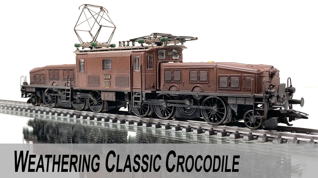 Weathering Märklin Swiss Ce 6/8 Crocodile