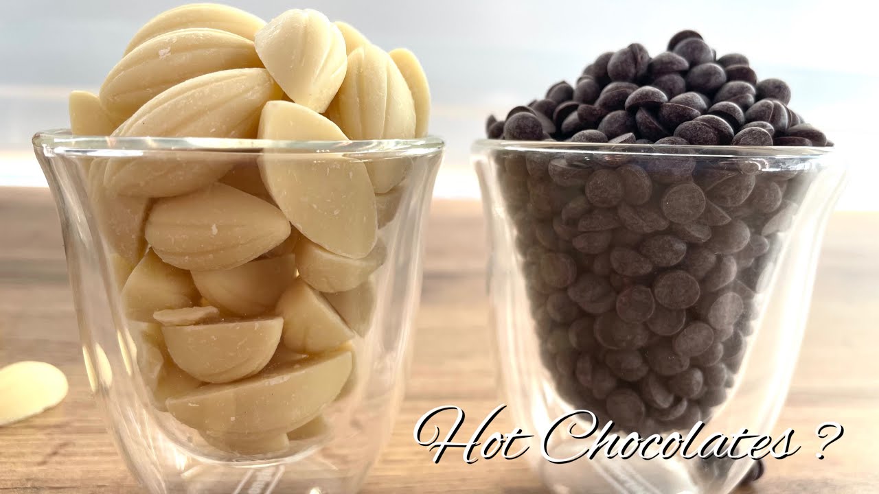 Two Chocolate Drinks ASMR | White Chocolate & Chocolate Chips