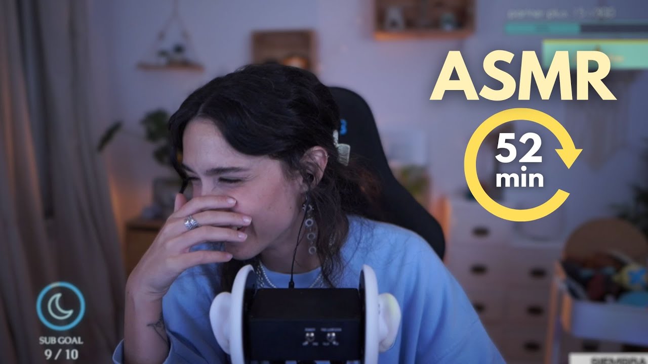 52 minutos de ASMR, susurros, GET READY WITH ME y risas