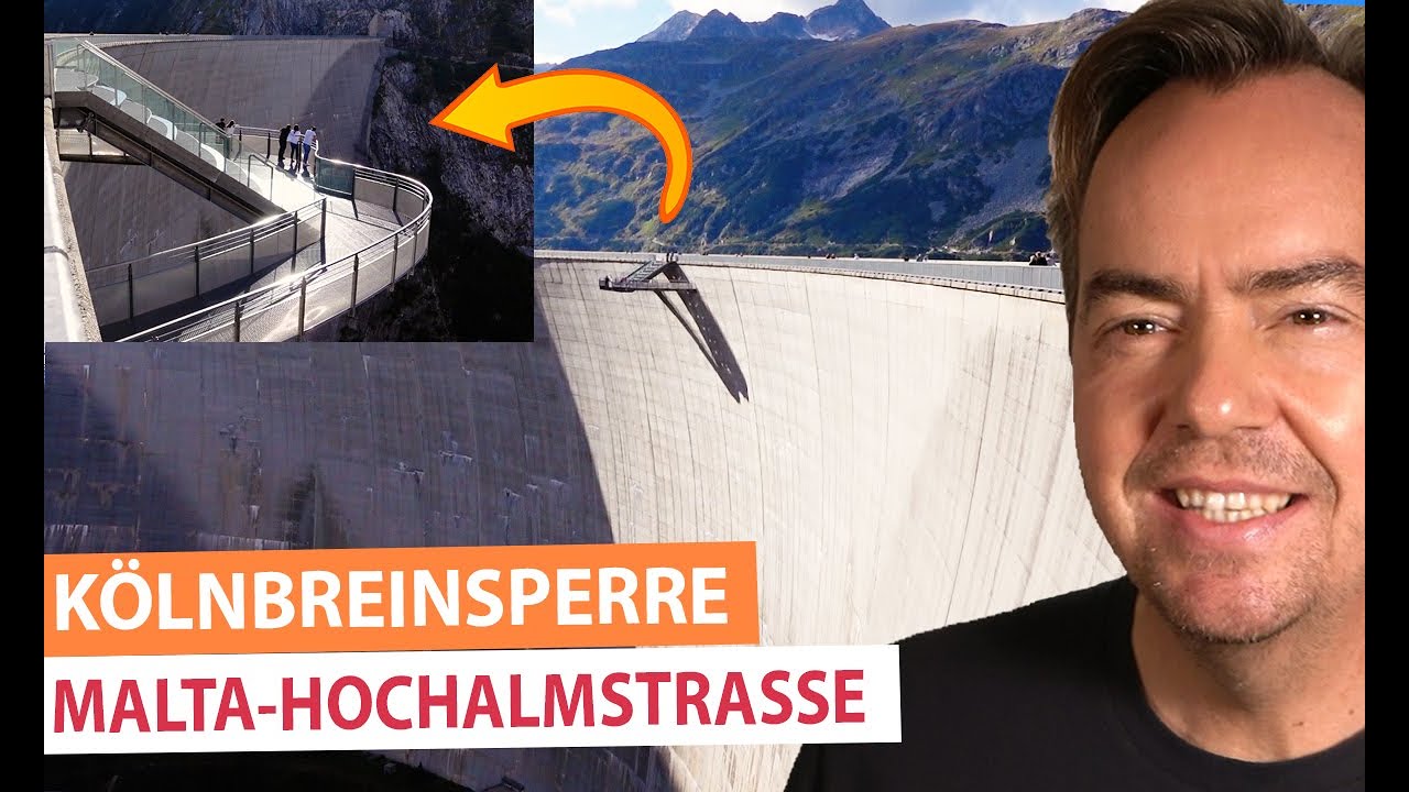 Malta Hochalmstrasse zur gigantischen K&ouml;lnbreinsperre - die h&ouml;chste Staumauer in &Ouml;sterreich