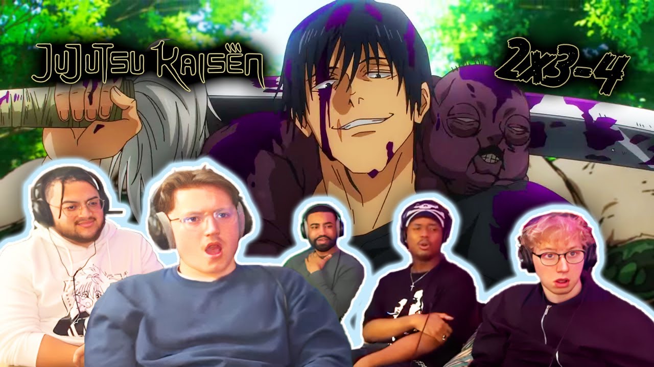 TOJI is a BEAST!! First Time Reacting to Jujutsu Kaisen 2x3-4 | Tejidotcom
