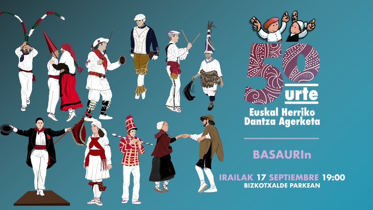 L Euskal Herriko dantza agerketa Basauri 2022