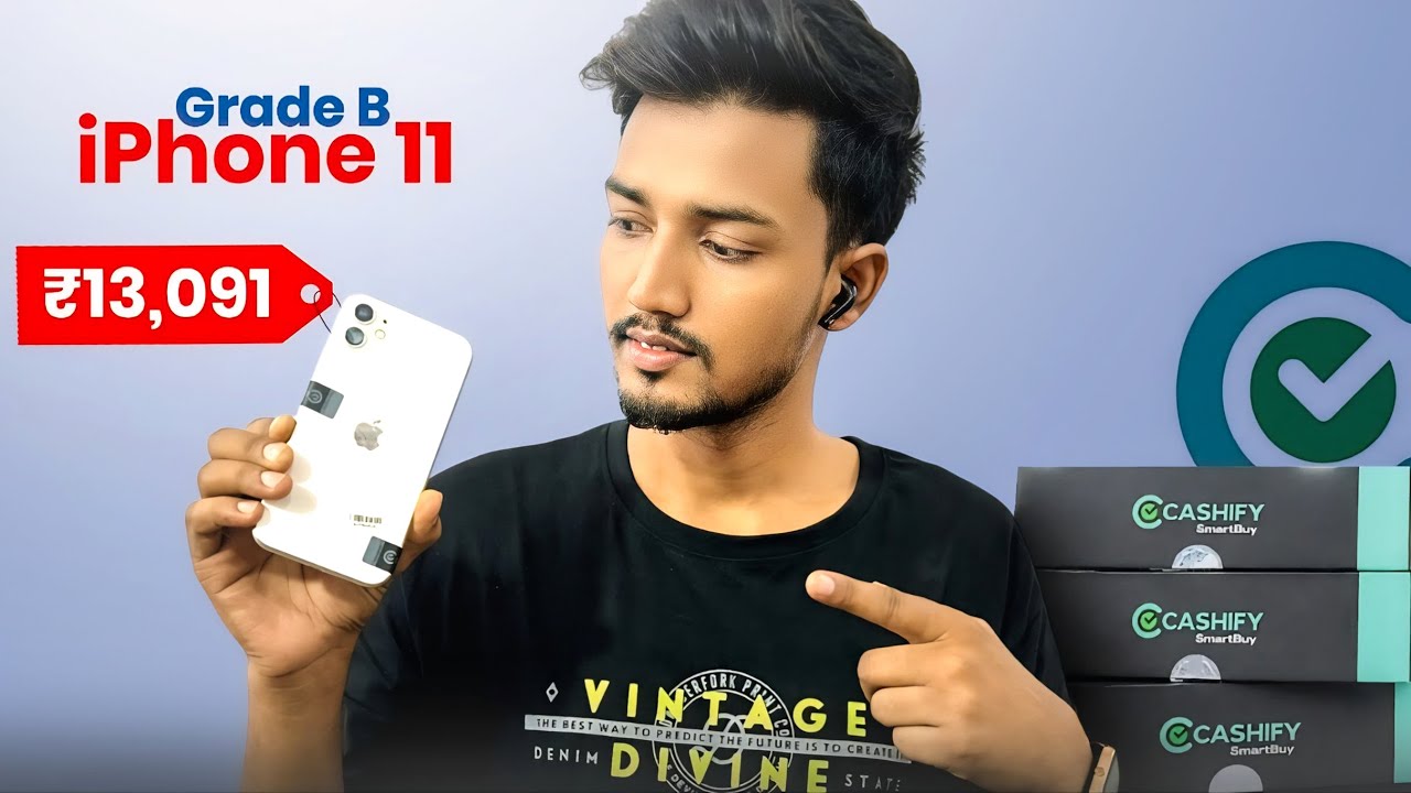 Cashify Review iPhone 11 Only 13091 🔥 Republished iPhone ! Grade B Amazing Condition 💫 Subscribe