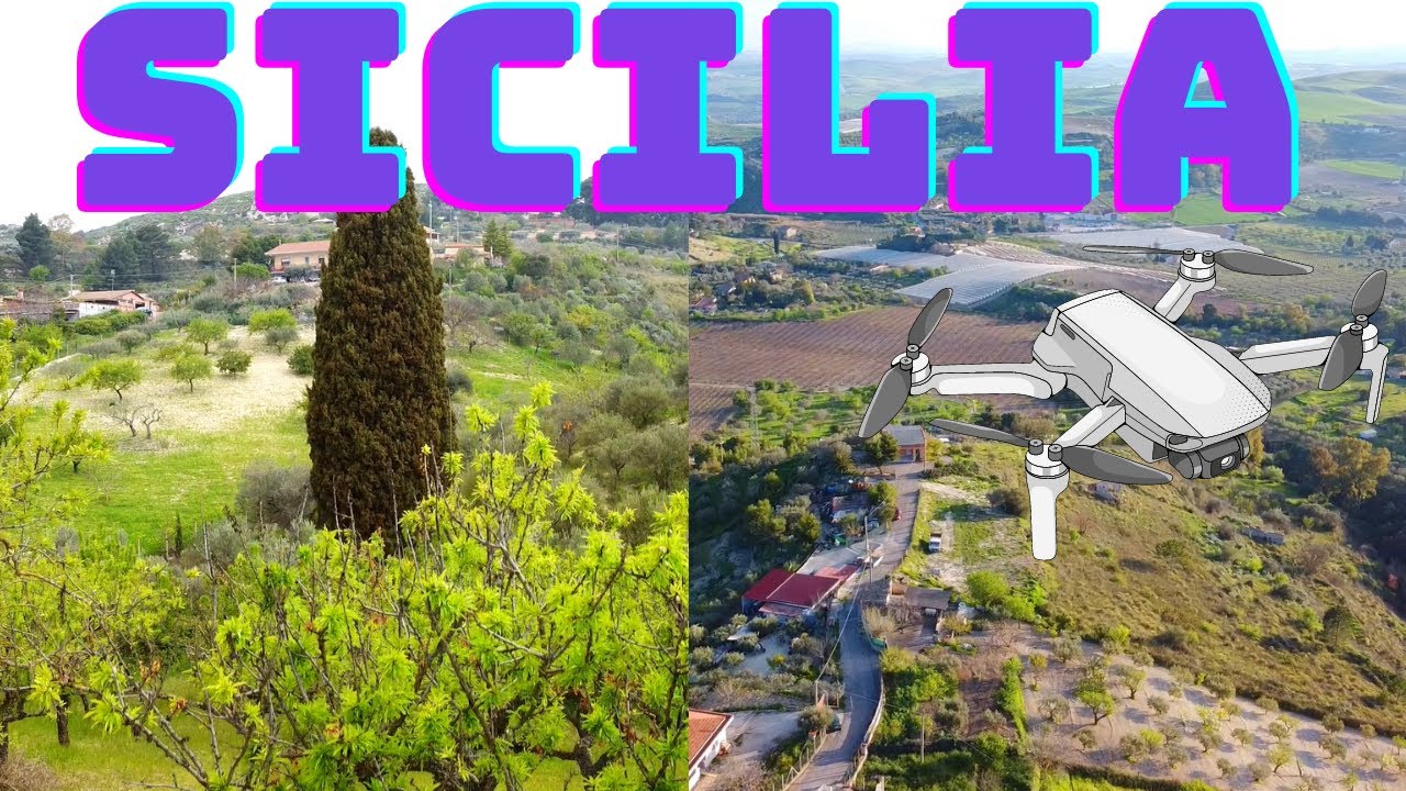 Campagne siciliane: riprese drone