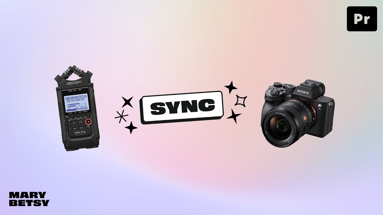 Auto-sync multiple video + audio clips in Premiere Pro