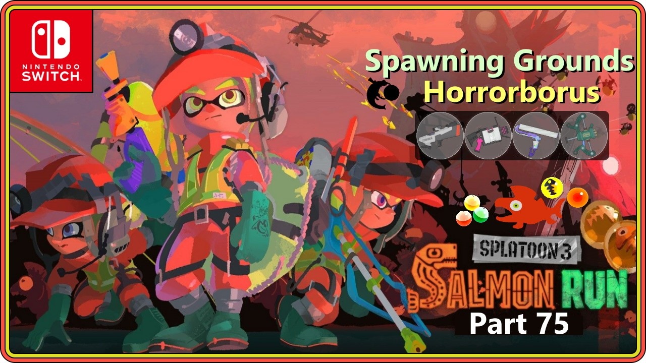 Live Stream: Splatoon 3 Salmon Run Part 75 - Going for 7th 999!! (Switch)