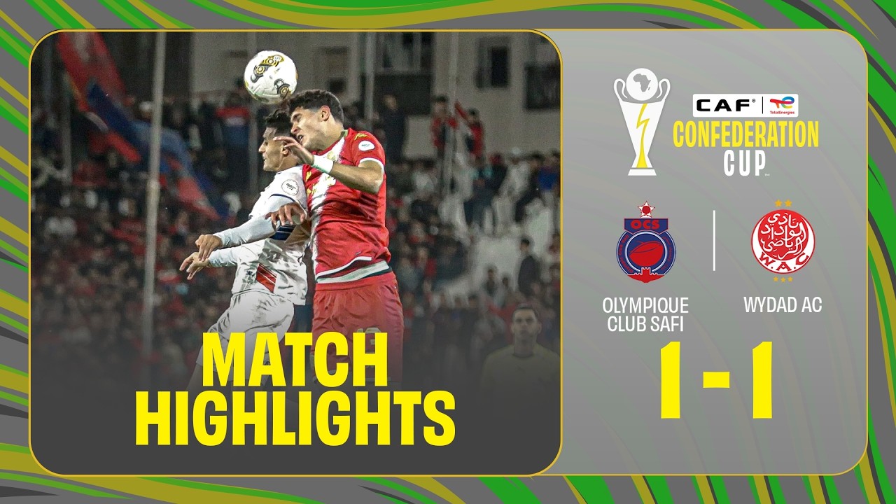 HIGHLIGHTS| Olympic Club Safi 🆚 Wydad AC |  ملخص مباراة أولمبيك آسفي والوداد