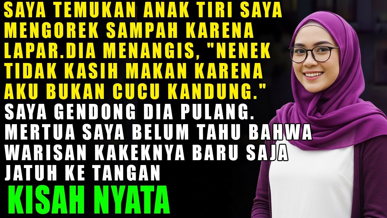 ANAK TIRIKU MAKAN SISA DI TONG SAMPAH, NENEK BILANG AKU HARAM—DARAHKU MENDIDIH