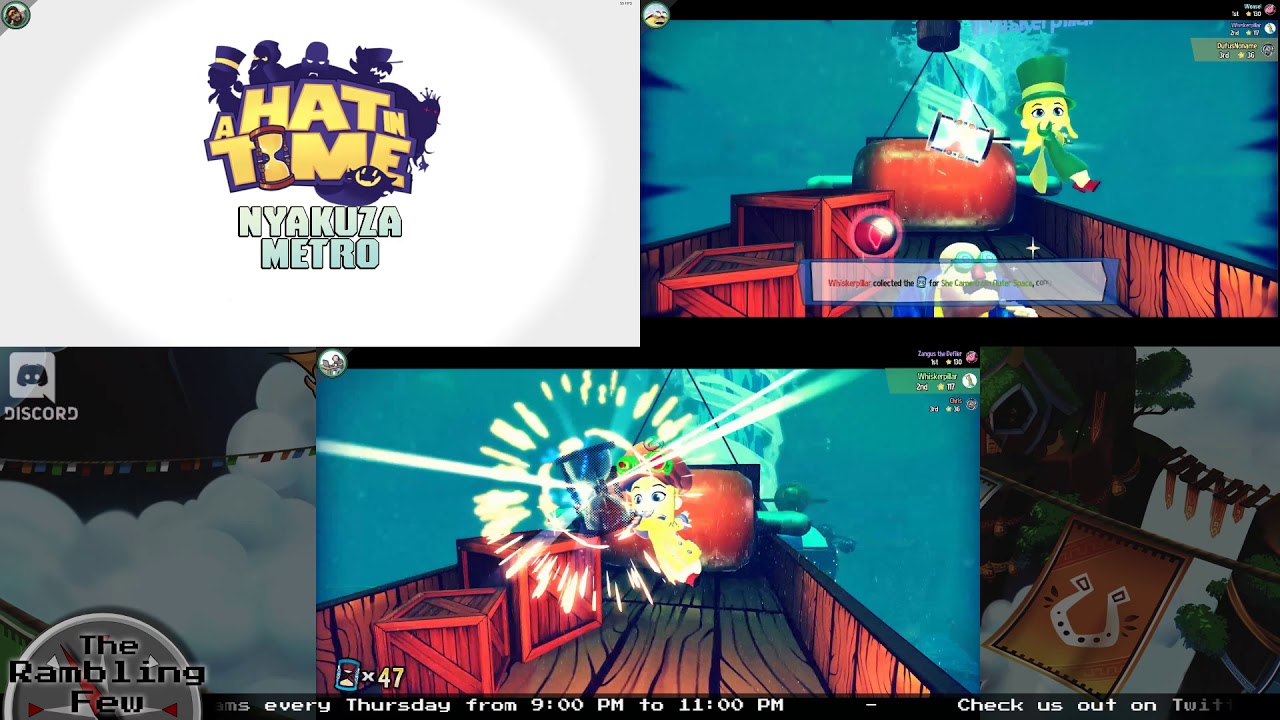 The Rambling Few Try Hat In Time Split-Screen