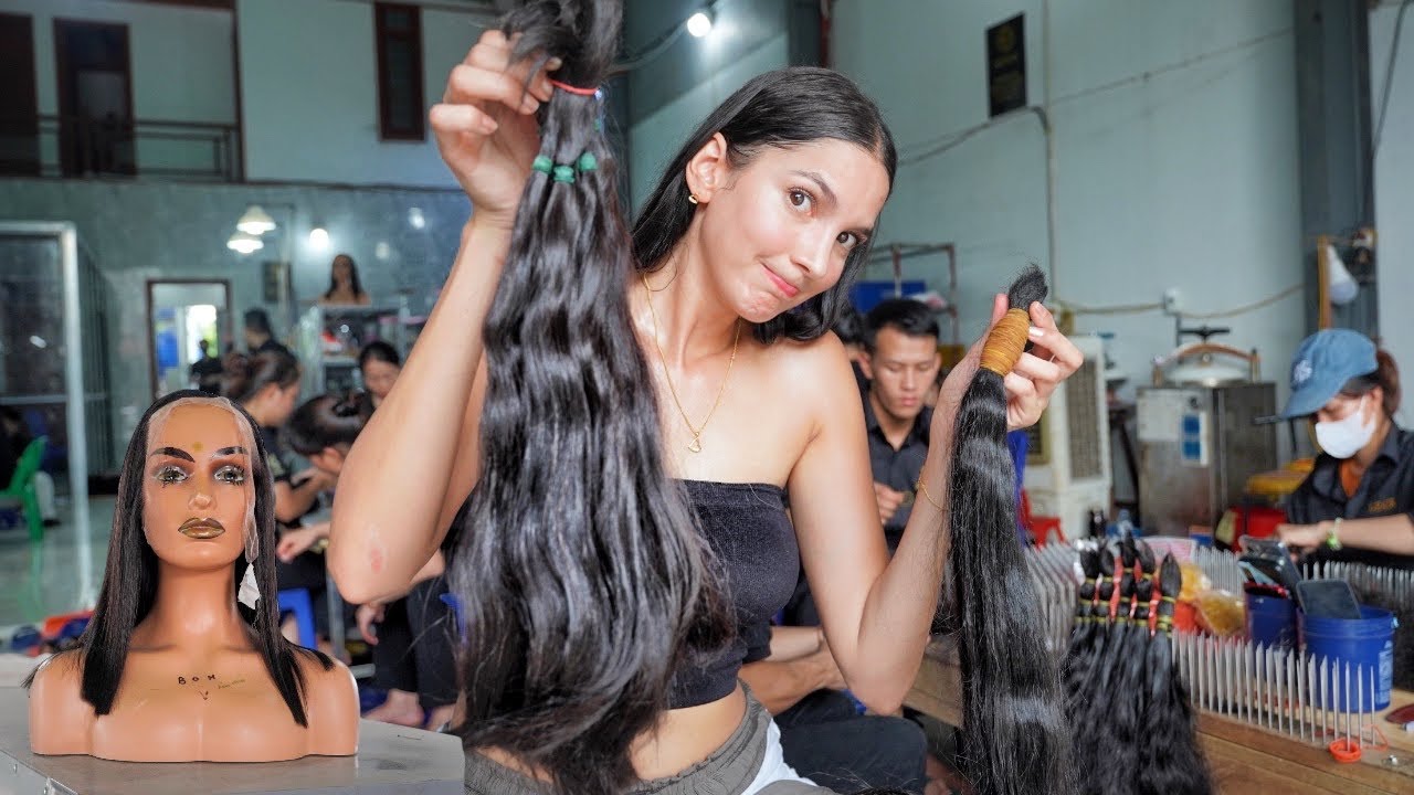 ¿Venderías tu cabello por menos de $100? | Fábrica de extensiones en Vietnam