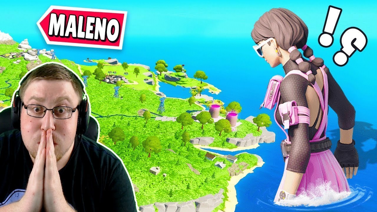 SAKRIO SAM SE NA NAJMANJOJ FORTNITE CHAPTER 2 MAPI IKAD!! - Fortnite Skrivaci