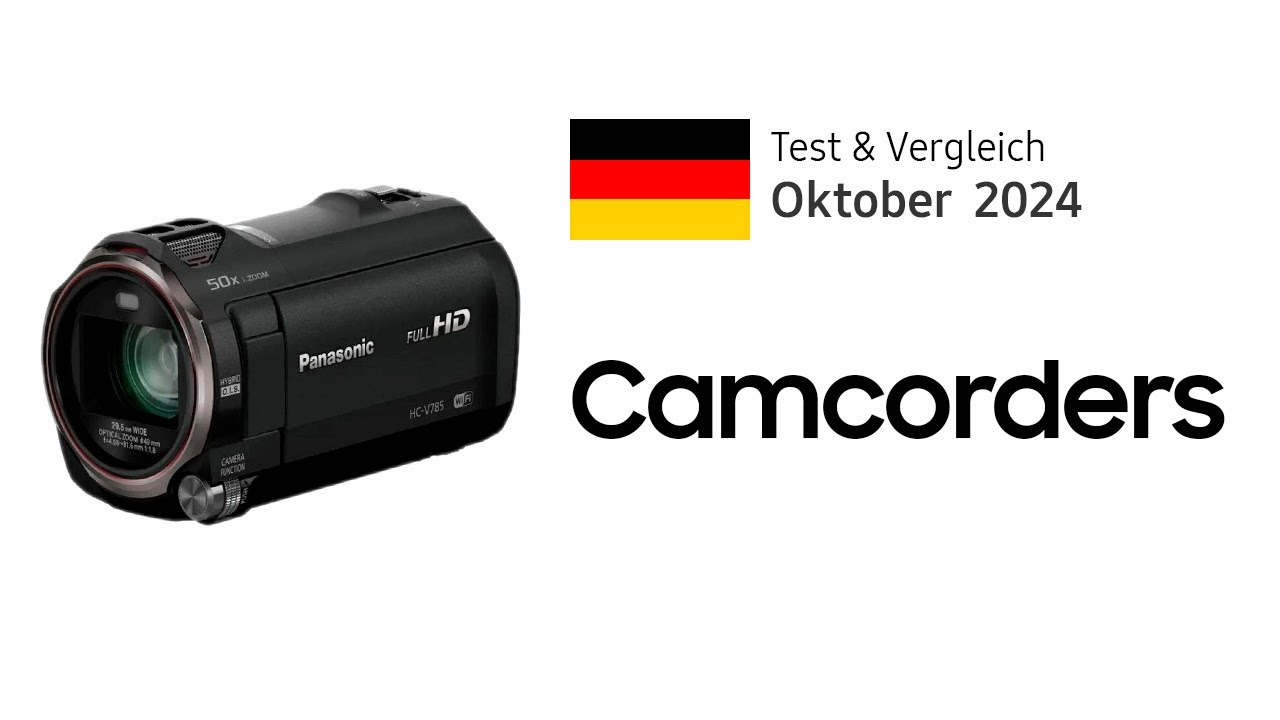 TOP–7. Die besten Camcorders. Test & Vergleich 2024 | Deutsch