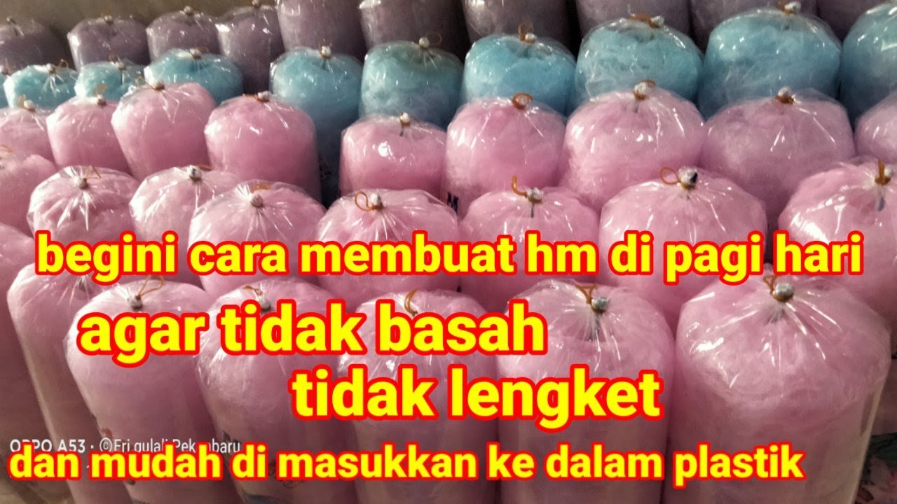 begini cara membuat HM di pagi hari. k@Eri Gulali Pekanbaru