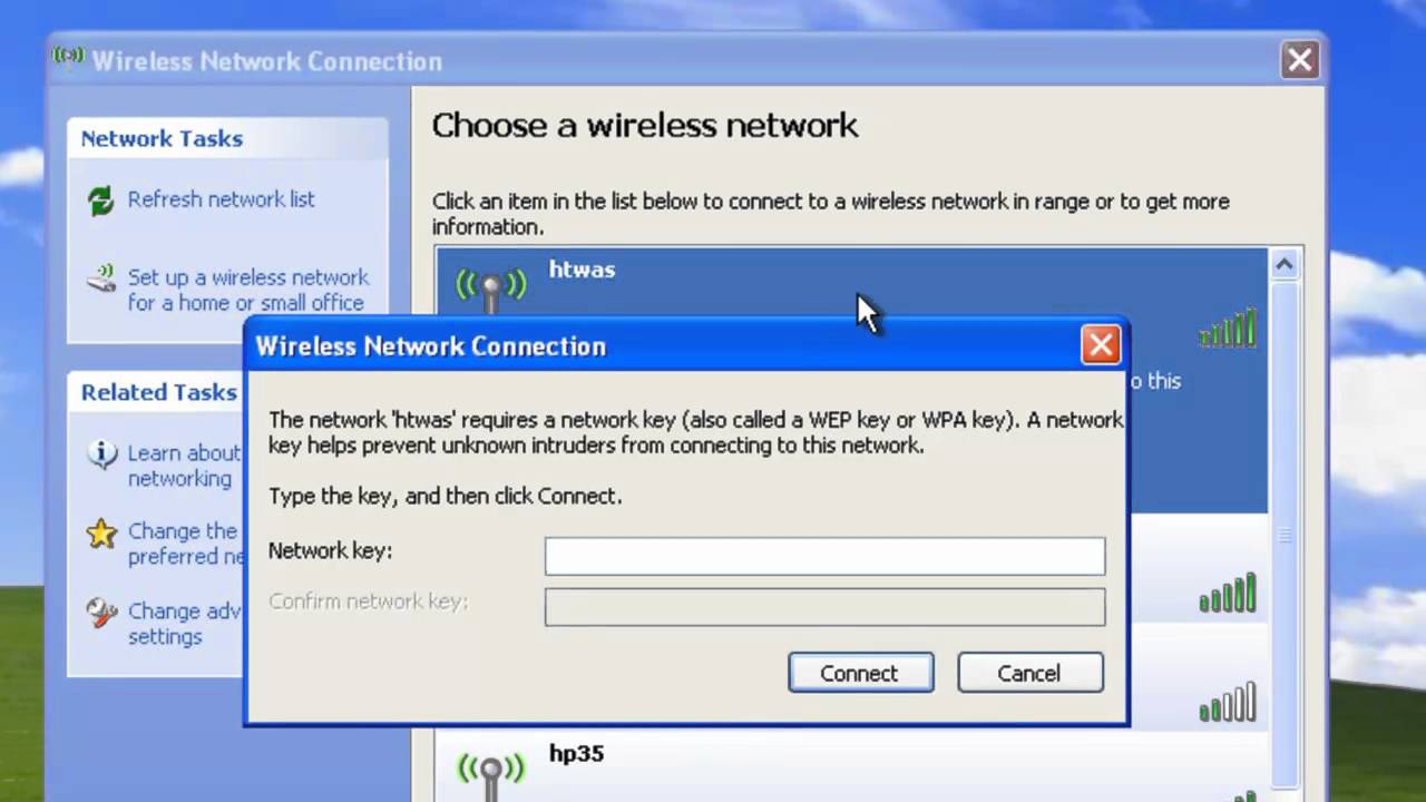 Как подключить компьютер с Windows XP к беспроводной сети