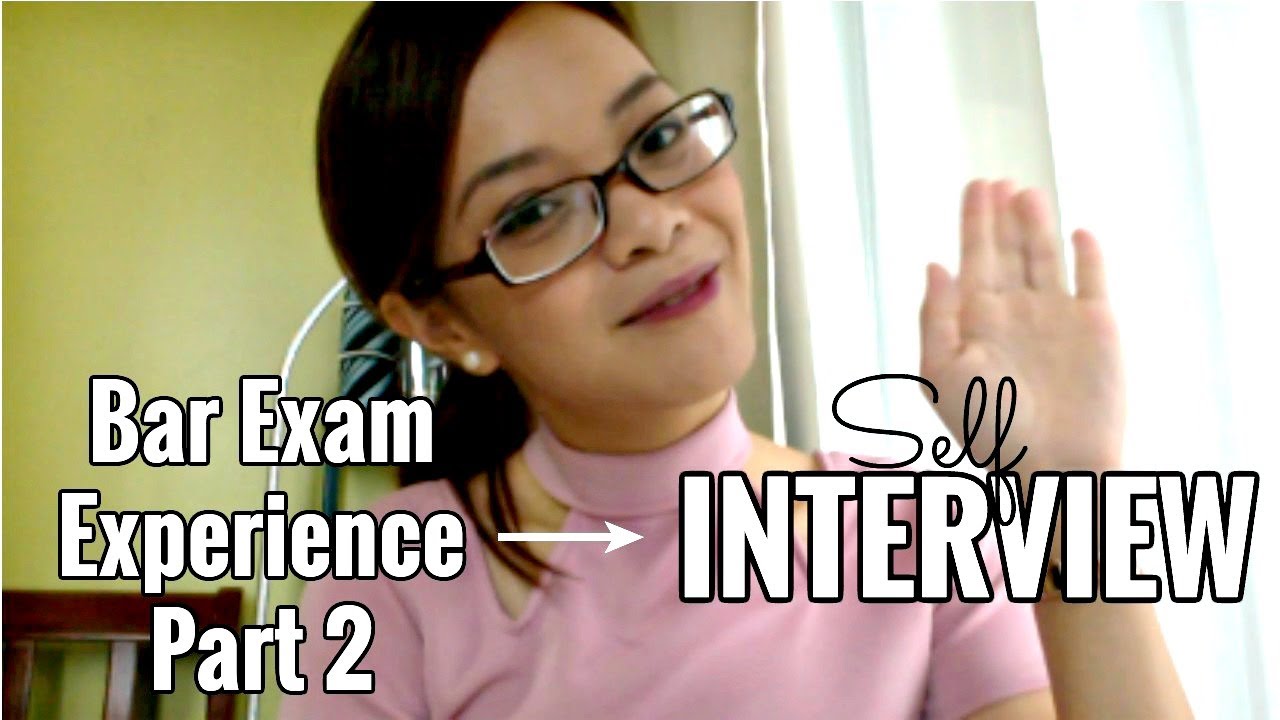 2016 BAR EXAM PASSER INTERVIEW | My Experience (Part 2) | Isai Rivera
