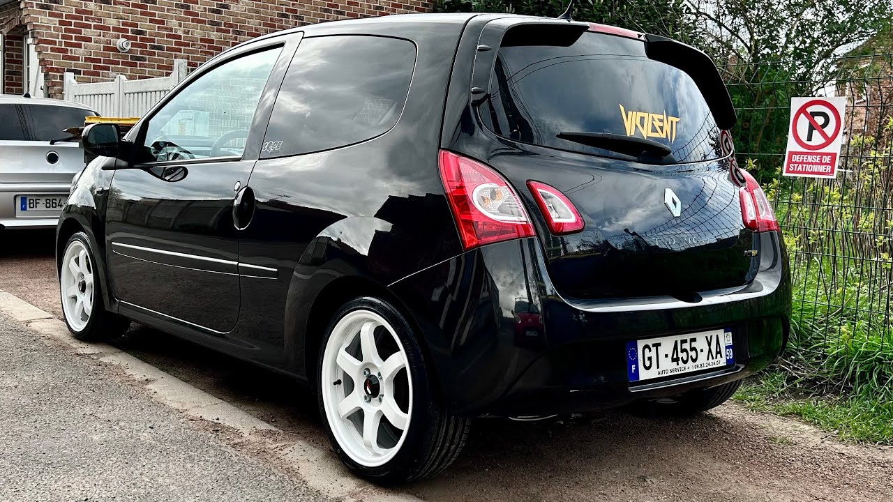Renault Twingo 1.2i 16V 75hp Inox Exhaust sound