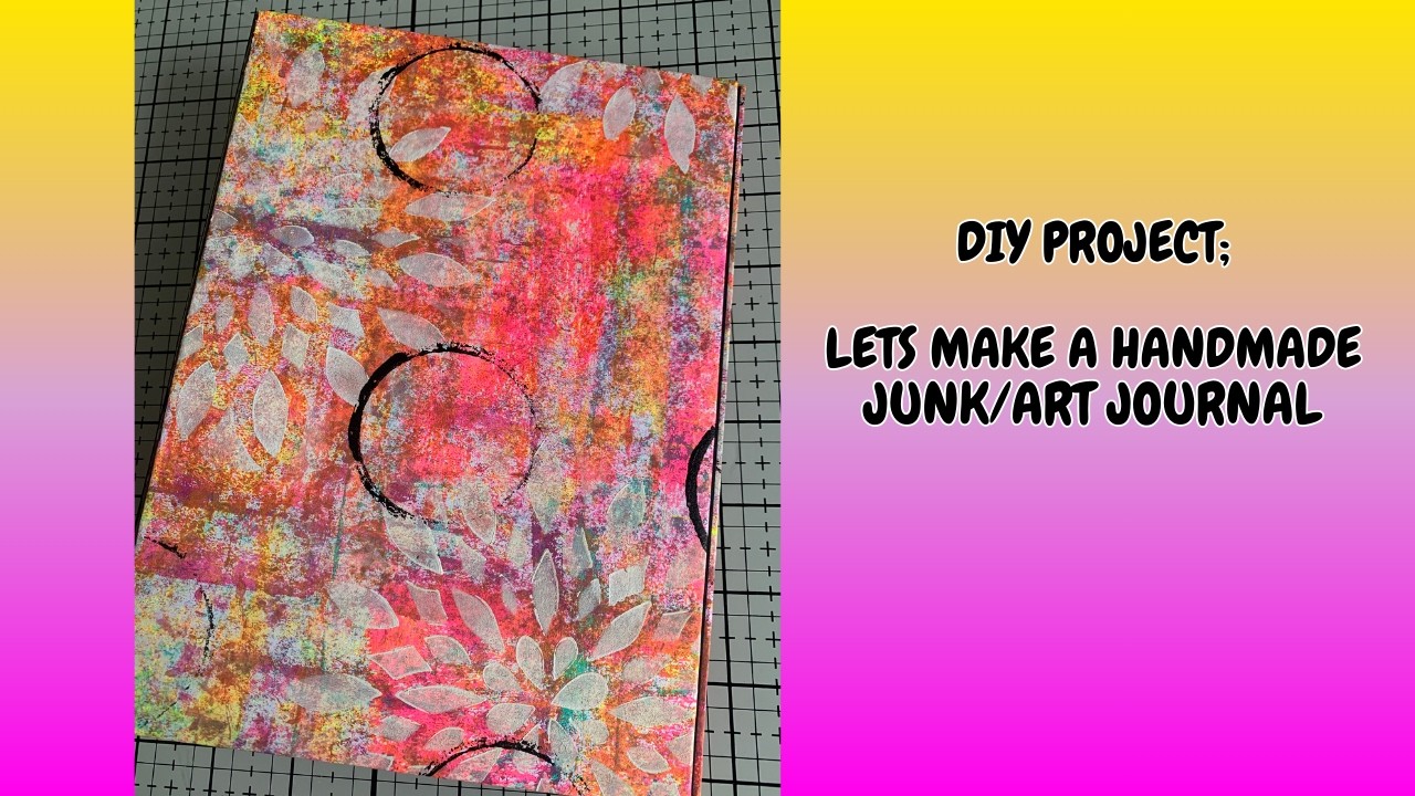 DIY: make your own art/junk journal