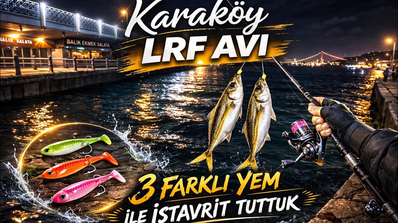 KARAKÖY LRF AVI|İSTANBUL GÜNCEL LRF İLE İSTAVRİT AVI!
