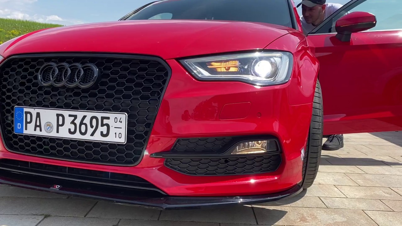 Audi A3 8V Abbiegelicht &uuml;ber Nebelscheinwerfer mit OBDAPP freigeschaltet