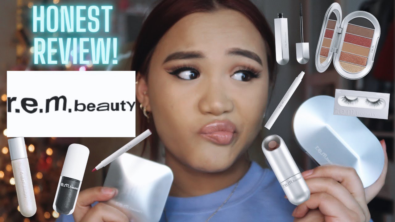 r.e.m beauty review !! is it worth it?? || swatches + tutorial