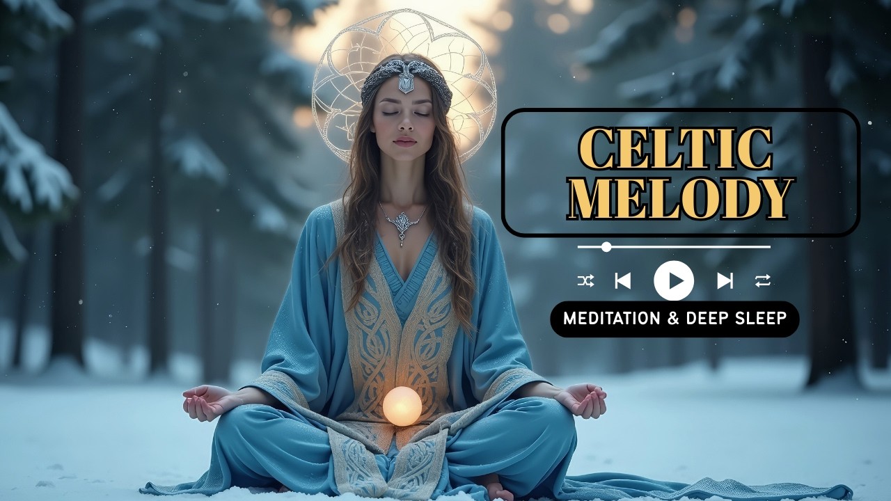 Emotional Celtic Music 432Hz | Soft Harp and Flute for Lonely Winter Nights | Celtic Music
