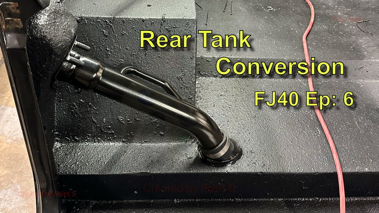 FJ40 Rear Gas Tank Conversion, Fiberglass Body