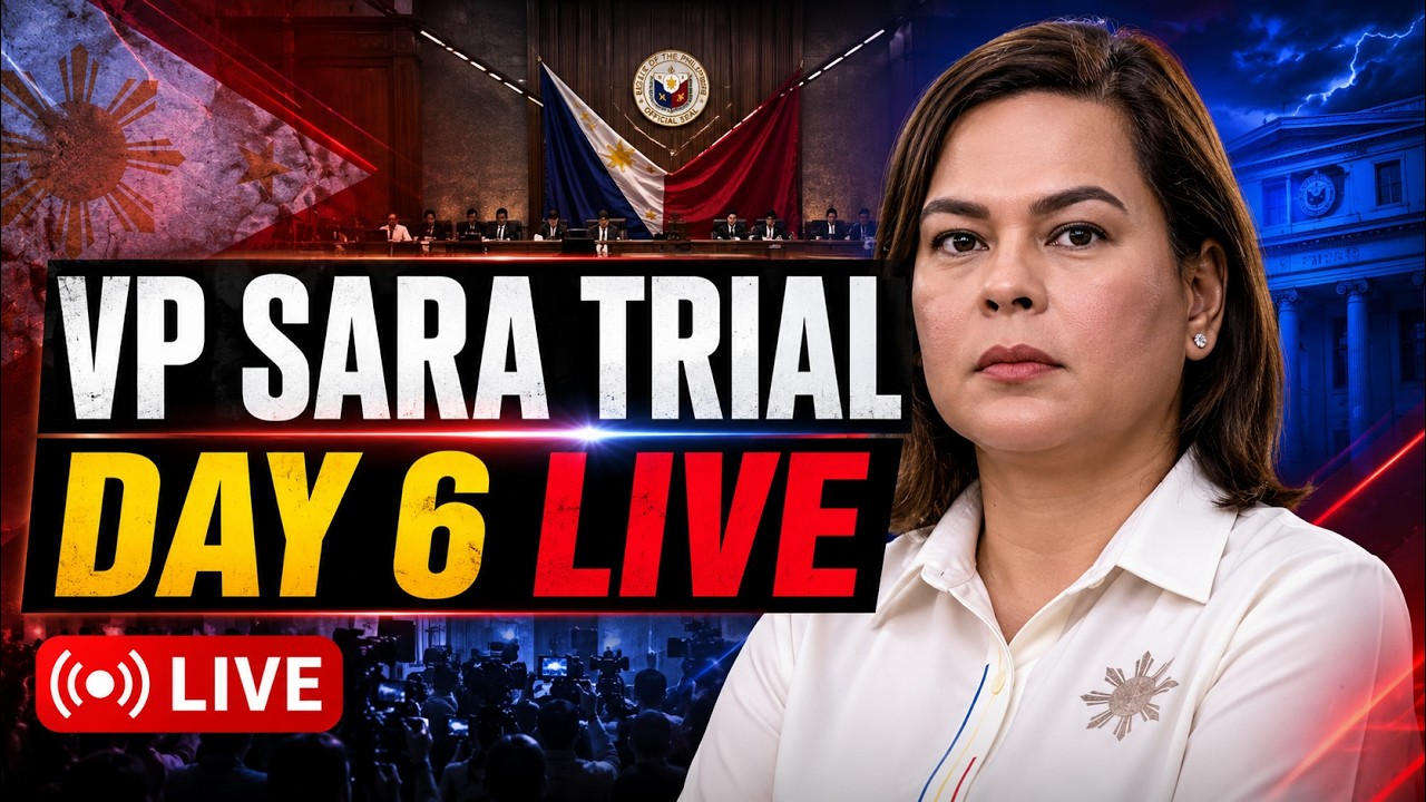Sara Duterte Impeachment Trial LIVE | Day 6 Senate Hearing | Philippines News