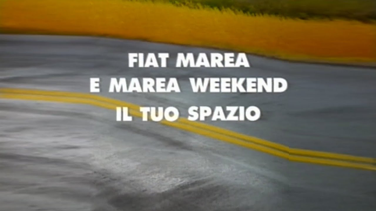 Fiat Marea - "Il tuo spazio" [1996 - ita]