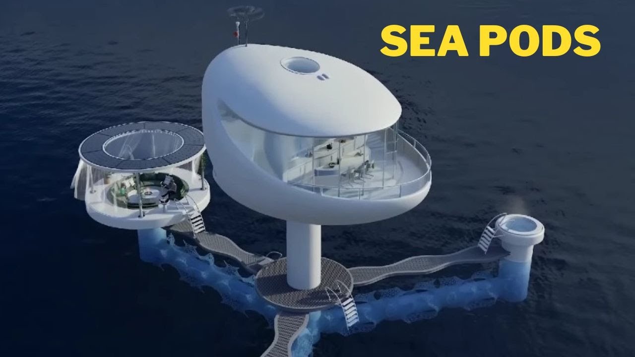 the seapods   Floating Homes Will Give You a Luxury Eco Friendly Residence on the Sea