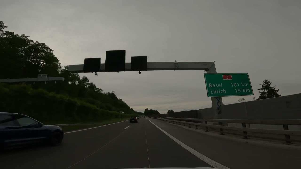 Pt18: 4K Road Trip Europe | Virtual Cycling Adventure from Innsbruck to Basel Scenic Mountain Drive