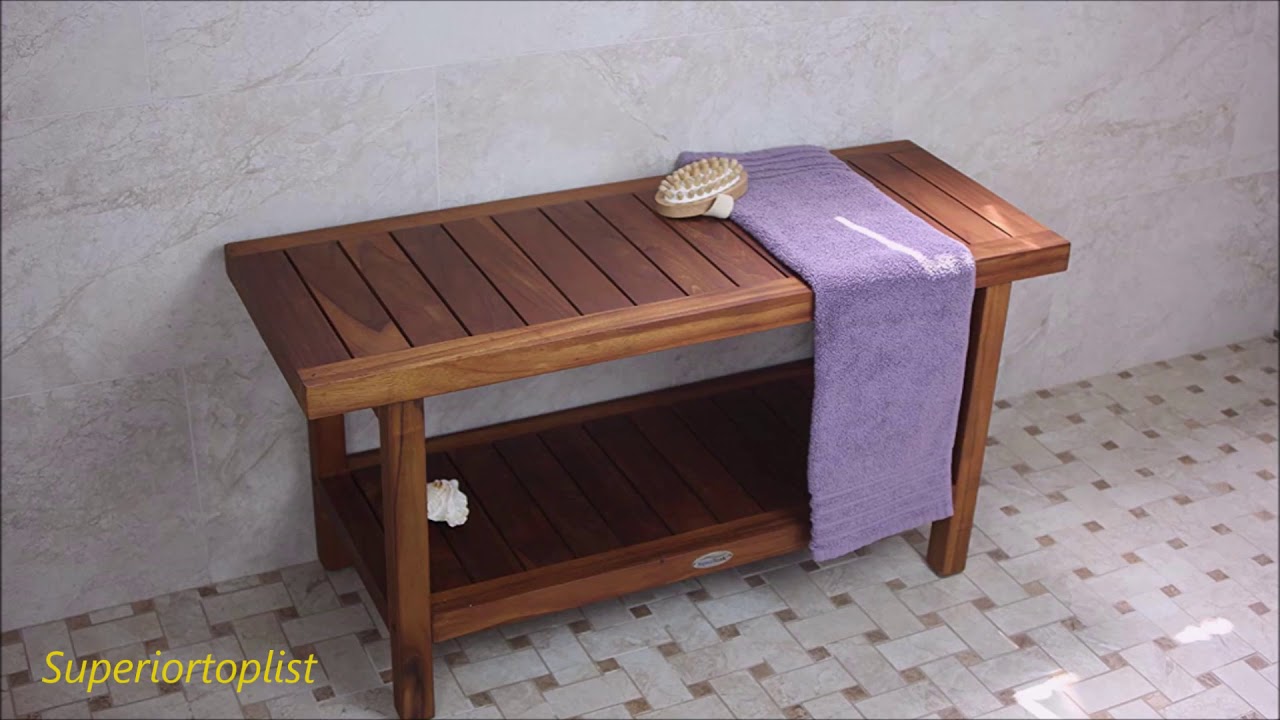 Top 10 Best Teak Shower Benches Reviews In 2019