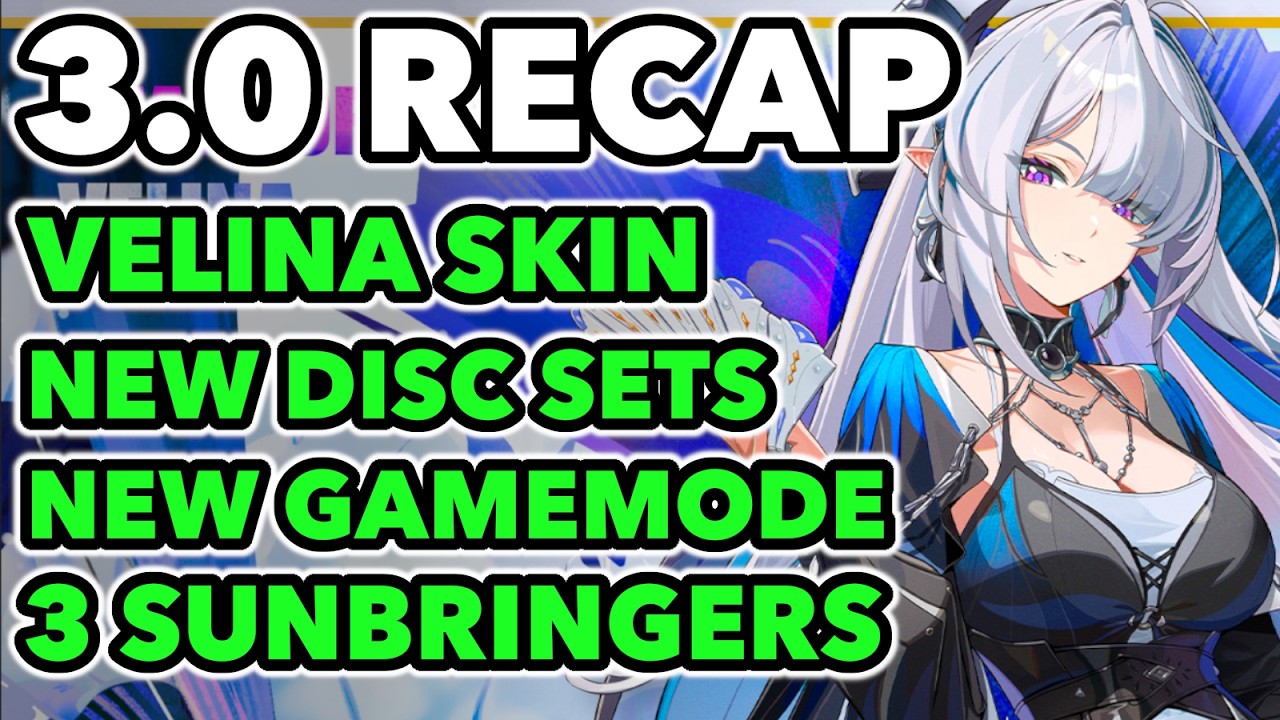 PATCH 3.0 IS GOING TO BE STACKED! VELINA SKIN! NEW DISCS! NEW GAME MODES! - ZZZ 3.0 stream recap