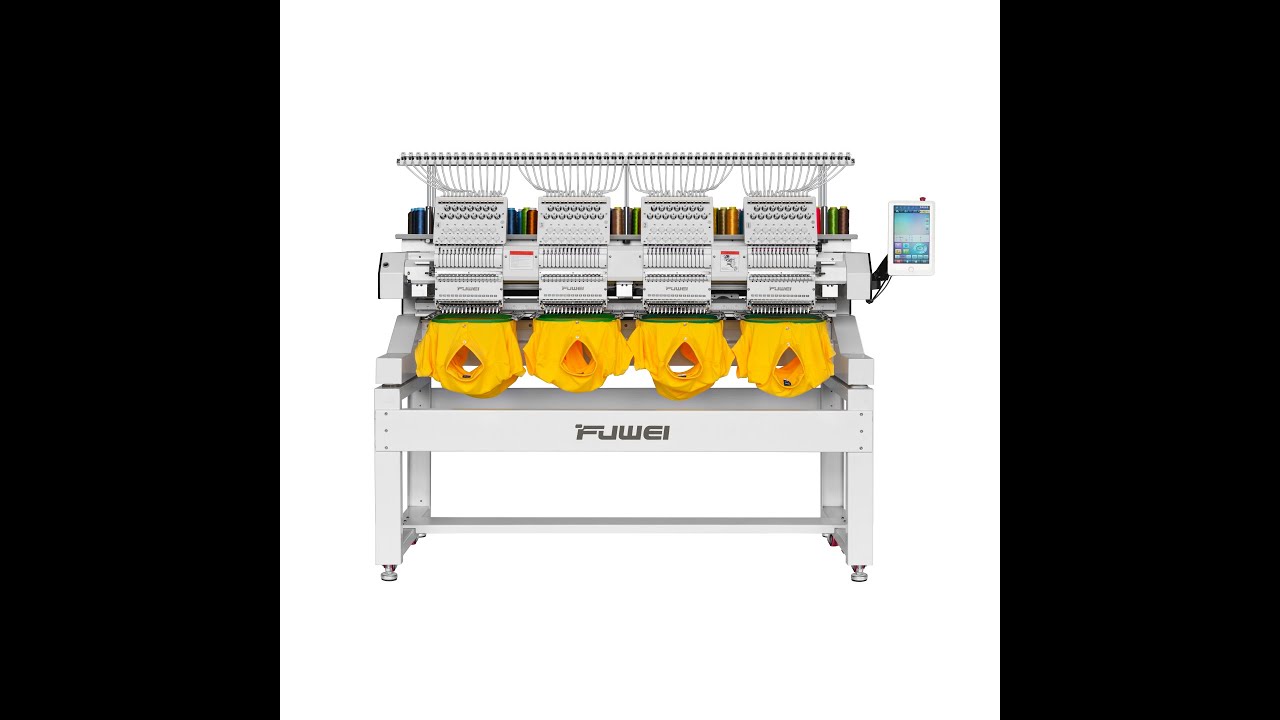 BC1504 4 heads embroidery machine Máquina de bordar de 4 cabezas FUWEI Embroidery Machine Factory