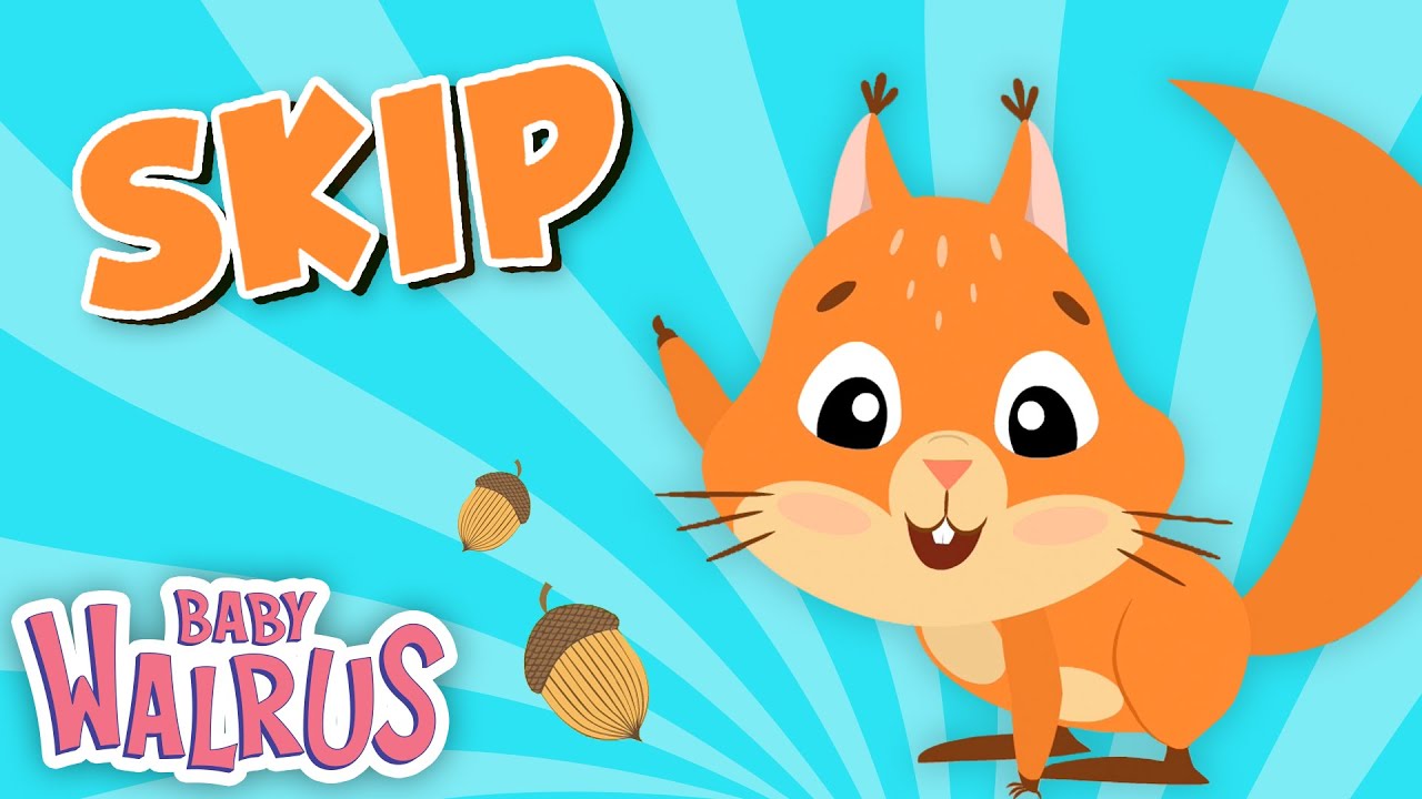 Tierfreunde - Skip das Eichh&ouml;rnchen | Lernserien f&uuml;r Babys 0-2 🐿️ 🌰