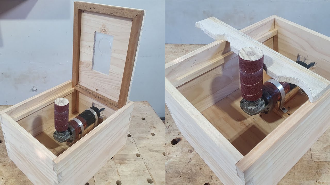 Turn Old Water Pump Motor into a Rolling Sander Machine